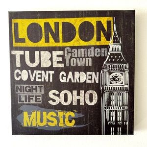 Ikea London Wall Art Square